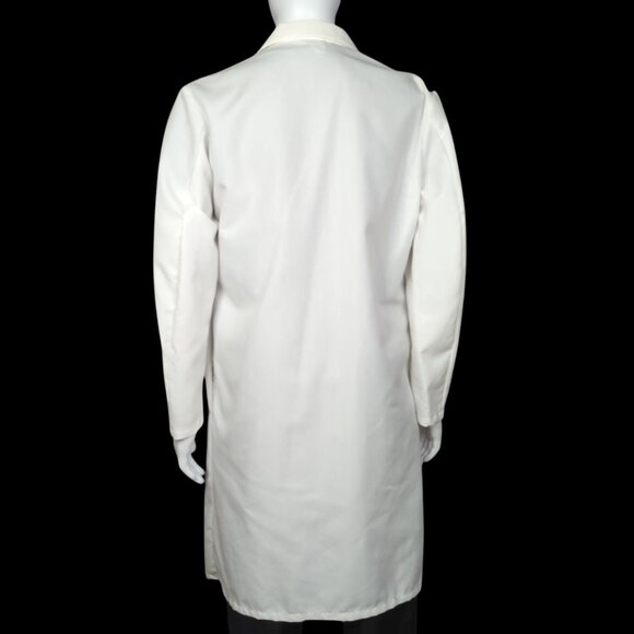 Red Kap "Microsoft Hands-On Lab" White Lab Coat, Men's 48 Regular - Picture 6 of 11
